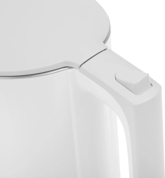 Чайник электрический Panasonic NC-CWK50 1.7л. 1500Вт белый корпус: нерж.сталь/пластик