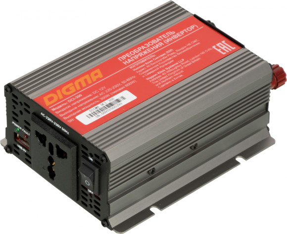 Автоинвертор Digma DCI-300 300Вт