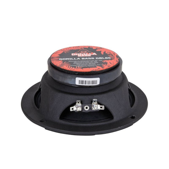Колонки автомобильные Kicx Gorilla Bass GBL65 (без решетки) 200Вт 90дБ 4Ом 16.5см (6 1/2дюйм) (ком.:2кол.) широкополосные однополосные