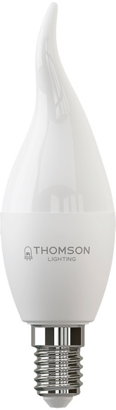 Лампа светодиодная Thomson TH-B2098 5Вт цок.:E27 груша 220B 4000K св.свеч.бел.нейт. A (упак.:1шт)