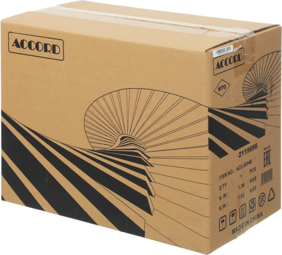 Корпус Accord Entry ACC-2054B only less than 215*236 черный без БП mATX 1x80mm 2xUSB2.0 audio Корпус Accord Entry ACC-2054B only less than 215*236 черный без БП mATX 1x80mm 2xUSB2.0 audio