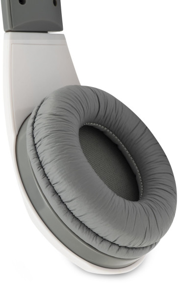 Наушники с микрофоном Оклик HS-L600 серый 1.8м мониторные оголовье (1532023)