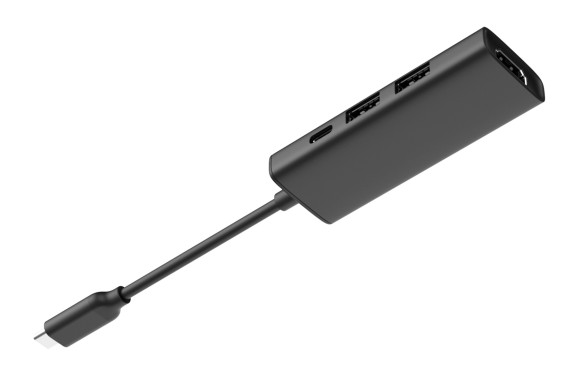 Разветвитель USB-C A4Tech DST-40C 2порт. серый Разветвитель USB-C A4Tech DST-40C 2порт. серый