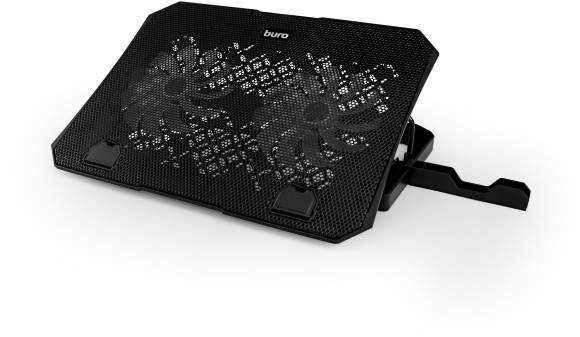 Подставка для ноутбука Buro BU-LCP150-B213 15"335x265x22мм 74.35дБ 1xUSB 2x 140ммFAN 480г металлическая сетка/пластик черный Подставка для ноутбука Buro BU-LCP150-B213 15"335x265x22мм 74.35дБ 1xUSB 2x 140ммFAN 480г металлическая сетка/пластик черный