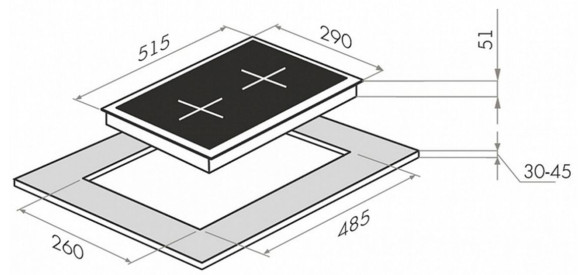 Варочная поверхность Maunfeld EEHE.32.4B черный Варочная поверхность Maunfeld EEHE.32.4B черный