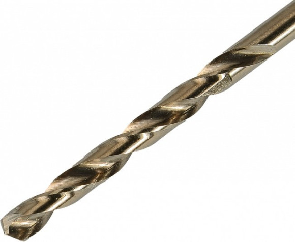 Сверло Вихрь P6M5 (73/10/6/3) по металлу Д=5мм Дл=86мм (1пред.) для шуруповертов/дрелей