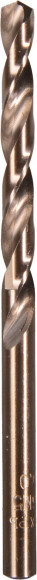 Сверло Вихрь P6M5 (73/10/6/3) по металлу Д=5мм Дл=86мм (1пред.) для шуруповертов/дрелей