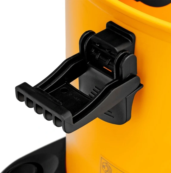 Строительный пылесос Denzel RVC20 1400Вт (уборка: сухая/сбор воды/выдув) желтый