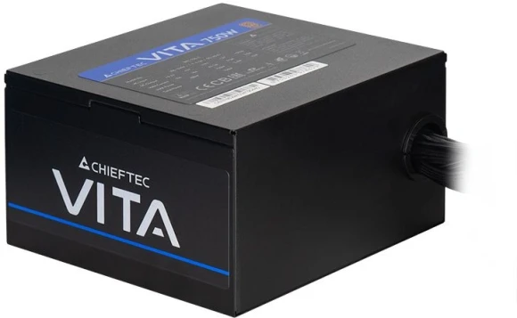 Блок питания Chieftec ATX 650W Vita BPX-650-S Gen.5 Half mod 80+ bronze (20+4pin) APFC 120mm fan 6xSATA RTL