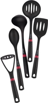 Набор аксессуаров Rondell Handy RD-1750 черный/красный наб.:5предм. упак.:подарочная коробка