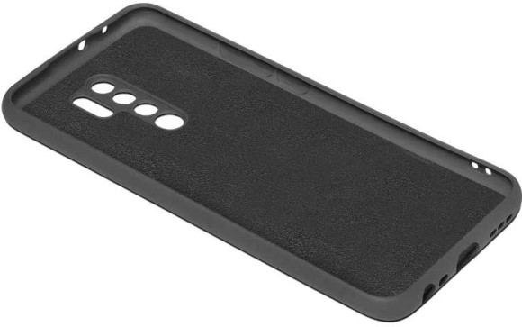 Чехол (клип-кейс) DF для Xiaomi Redmi 9 xiOriginal-12 черный (DF XIORIGINAL-12 (BLACK))