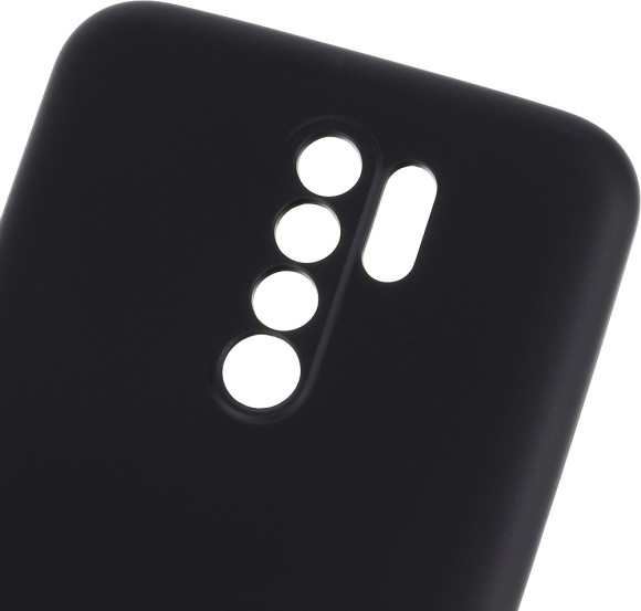 Чехол (клип-кейс) DF для Xiaomi Redmi 9 xiOriginal-12 черный (DF XIORIGINAL-12 (BLACK))