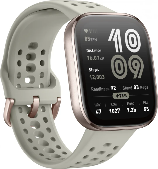 Смарт-часы Amazfit Bip 6 A2435 1.97" TFT корп.черный рем.черный разм.брасл.:130-195 мм (1747004)
