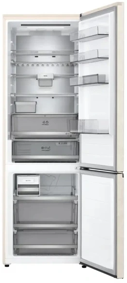 Холодильник LG GC-B640FEKM 2-хкамерн. бежевый инвертер