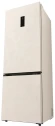 Холодильник LG GC-B640FEKM 2-хкамерн. бежевый инвертер