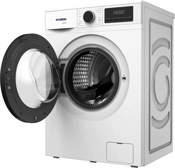 Стиральная машина Hyundai WME8210 класс: A+++ загр.фронтальная макс.:8кг белый инвертор