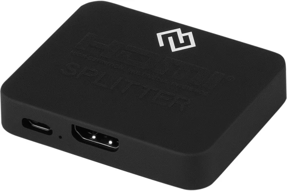 Сплиттер аудио-видео Digma DHSP-v1.4x2PS HDMI (f)/2хHDMI (f) черный Сплиттер аудио-видео Digma DHSP-v1.4x2PS HDMI (f)/2хHDMI (f) черный