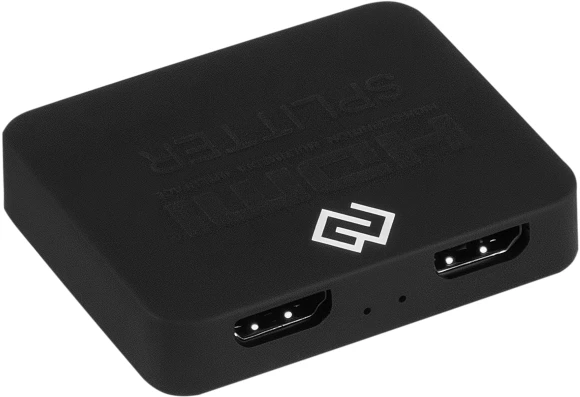 Сплиттер аудио-видео Digma DHSP-v1.4x2PS HDMI (f)/2хHDMI (f) черный Сплиттер аудио-видео Digma DHSP-v1.4x2PS HDMI (f)/2хHDMI (f) черный