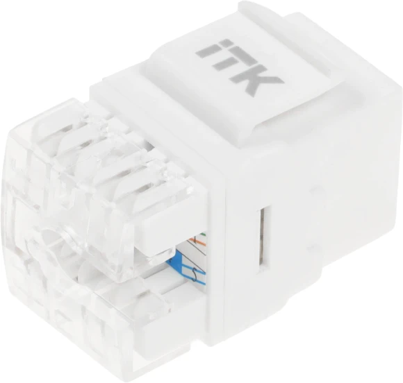 Модуль ITK CS1-1C5EU-12 информ. KeystoneRJ45 кат.5E UTP (упак.:1шт)