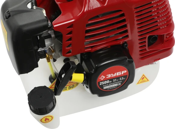 Триммер бензиновый Зубр КРБ-2500 2500Вт 3.3л.с. неразбор.штан. реж.эл.:леска/нож