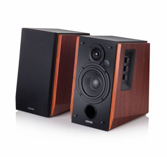 Колонки Edifier R1700BT 2.0 темное дерево 66Вт BT Колонки Edifier R1700BT 2.0 темное дерево 66Вт BT