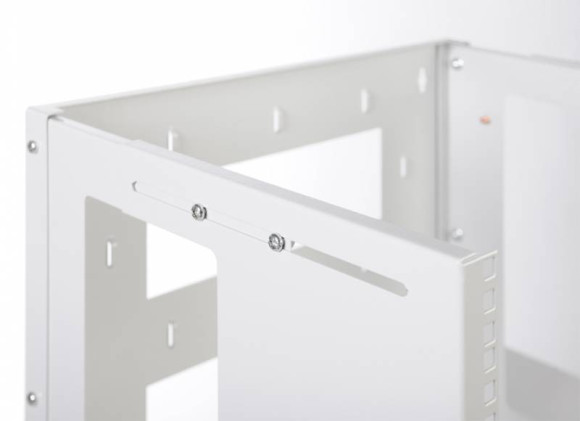 Кронштейн телекоммуникационный ЦМО КНО-М-3U настен. 3U 19" 450мм нагр.:15кг серый (упак.:1шт)