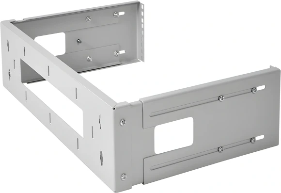 Кронштейн телекоммуникационный ЦМО КНО-М-3U настен. 3U 19" 450мм нагр.:15кг серый (упак.:1шт)