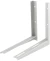 Кронштейн для кондиционера Holder ACM-01-W белый макс.100кг настенный