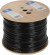 Кабель сетевой Ningbo UTP 4 пары cat.5E solid 0.5мм Cu molded 305м черный outdoor стальной трос