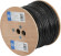 Кабель сетевой Ningbo UTP 4 пары cat.5E solid 0.5мм Cu molded 305м черный outdoor стальной трос