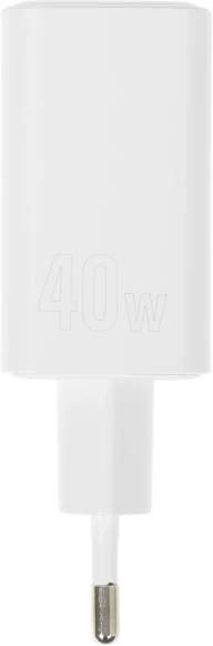Сетевое зар./устр. Hoco C126A Pure power PD40W three-port(2C1A) charger(EU 40W 3A (PD+QC) универсальное белый Сетевое зар./устр. Hoco C126A Pure power PD40W three-port(2C1A) charger(EU 40W 3A (PD+QC) универсальное белый