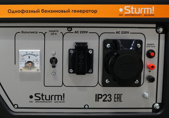Генератор Sturm! PG8780NE 8кВт Генератор Sturm! PG8780NE 8кВт