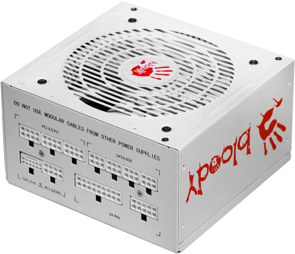 Блок питания Bloody ATX 750W BD-PS750G 80+ gold (20+4pin) APFC 120mm fan 6xSATA Cab Manag RTL Блок питания Bloody ATX 750W BD-PS750G 80+ gold (20+4pin) APFC 120mm fan 6xSATA Cab Manag RTL
