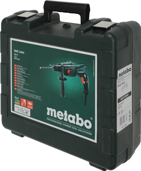Перфоратор Metabo BHE 2444 патрон:SDS-plus уд.:2.3Дж 800Вт (кейс в комплекте) Перфоратор Metabo BHE 2444 патрон:SDS-plus уд.:2.3Дж 800Вт (кейс в комплекте)