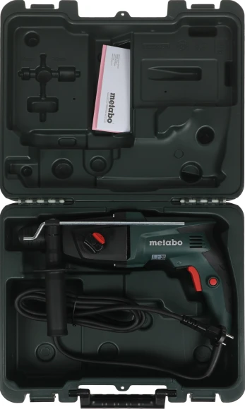 Перфоратор Metabo BHE 2444 патрон:SDS-plus уд.:2.3Дж 800Вт (кейс в комплекте) Перфоратор Metabo BHE 2444 патрон:SDS-plus уд.:2.3Дж 800Вт (кейс в комплекте)