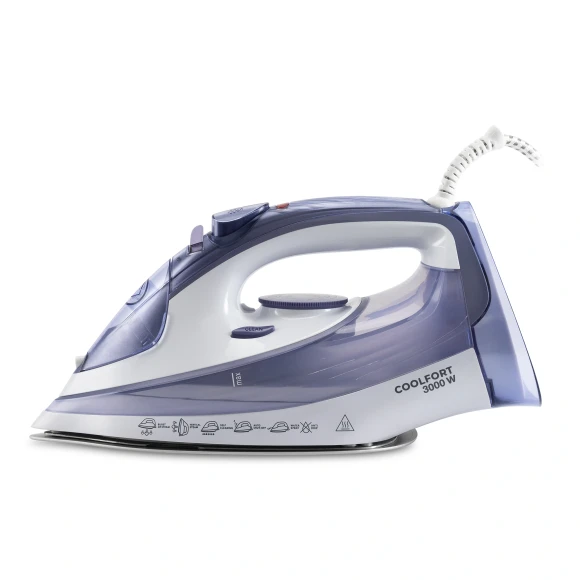 Утюг Coolfort CF-3409 3000Вт сиреневый/белый