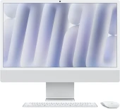 Моноблок Apple iMac A3247 24" 4.5K M4 8 core (4) 16Gb SSD256Gb 8 core GPU macOS WiFi BT 143W клавиатура мышь Cam синий 4480x2520