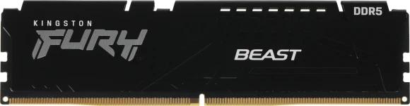 Память DDR5 2x32GB 5600MHz Kingston KF556C40BB2K2-64 Fury Beast Black RTL PC5-44800 CL40 DIMM 288-pin 1.25В dual rank с радиатором Ret