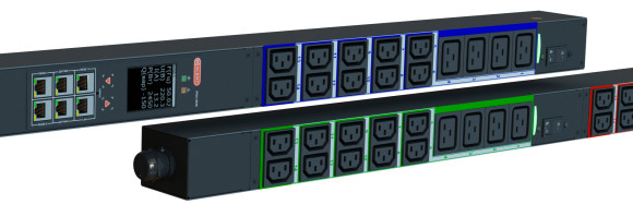 Блок распределения питания Elemy IPDU-5936 верт.размещ. 12xC19 30xC13 с мониторингом 3x16A IEC 60309 2.4м Блок распределения питания Elemy IPDU-5936 верт.размещ. 12xC19 30xC13 с мониторингом 3x16A IEC 60309 2.4м