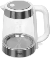 Чайник электрический Kitfort КТ-6714 1.7л. 2200Вт черный корпус: стекло/пластик