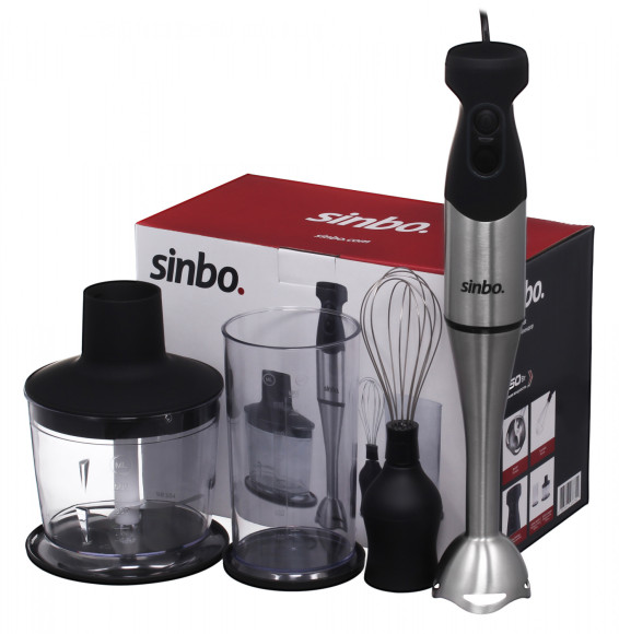 Блендер погружной Sinbo SHB 3154 850Вт нержавеющая сталь/черный