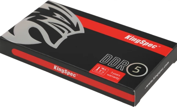 Память DDR5 16GB 4800MHz Kingspec KS4800D5N11016G RTL PC5-38400 CL40 SO-DIMM 288-pin 1.1В single rank Ret Память DDR5 16GB 4800MHz Kingspec KS4800D5N11016G RTL PC5-38400 CL40 SO-DIMM 288-pin 1.1В single rank Ret