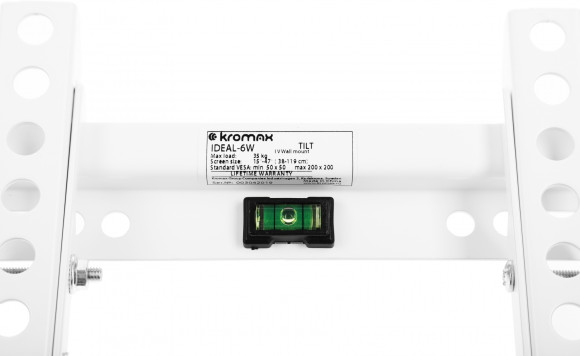 Кронштейн для телевизора Kromax IDEAL-6 белый 15"-47" макс.35кг настенный наклон Кронштейн для телевизора Kromax IDEAL-6 белый 15"-47" макс.35кг настенный наклон