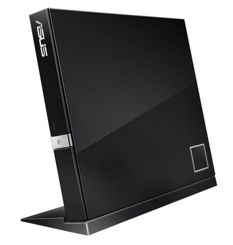 Привод Blu-Ray-RW Asus SBW-06D5H-U черный/серебристый USB3.0 slim ultra slim M-Disk Mac внешний RTL