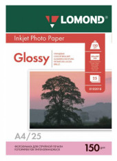 Фотобумага Lomond 0102043 A4/150г/м2/25л./белый глянцевое для струйной печати Фотобумага Lomond 0102043 A4/150г/м2/25л./белый глянцевое для струйной печати