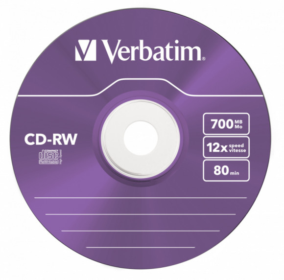 Диск CD-RW Verbatim 700Mb 12x Slim case (5шт) Color (43167) Диск CD-RW Verbatim 700Mb 12x Slim case (5шт) Color (43167)
