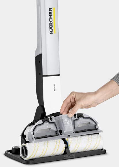 Электрошвабра Karcher EWM 2 белый/серый Электрошвабра Karcher EWM 2 белый/серый