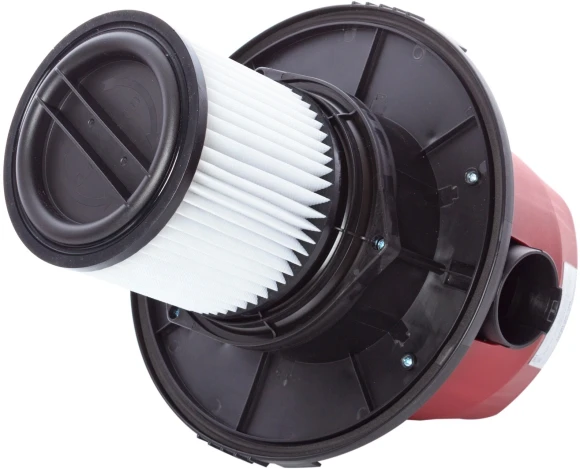 Строительный пылесос RedVerg RD-VC18/U 400Вт (уборка: сухая/сбор воды) черный