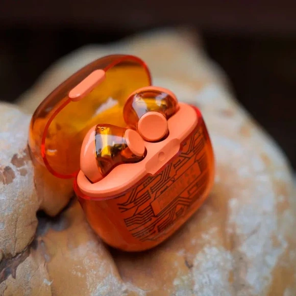 Гарнитура вкладыши Padmate S31 оранжевый беспроводные bluetooth в ушной раковине (S31 ORANGE)