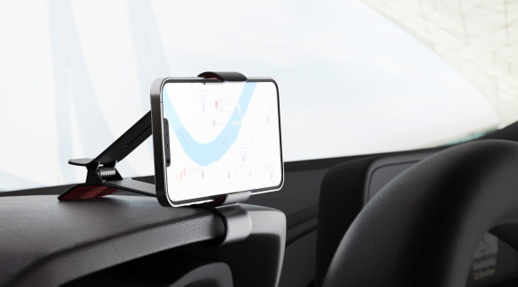 Держатель Uzay черный для смартфонов (UZ-DB-CC01-BK) Держатель Uzay черный для смартфонов (UZ-DB-CC01-BK)